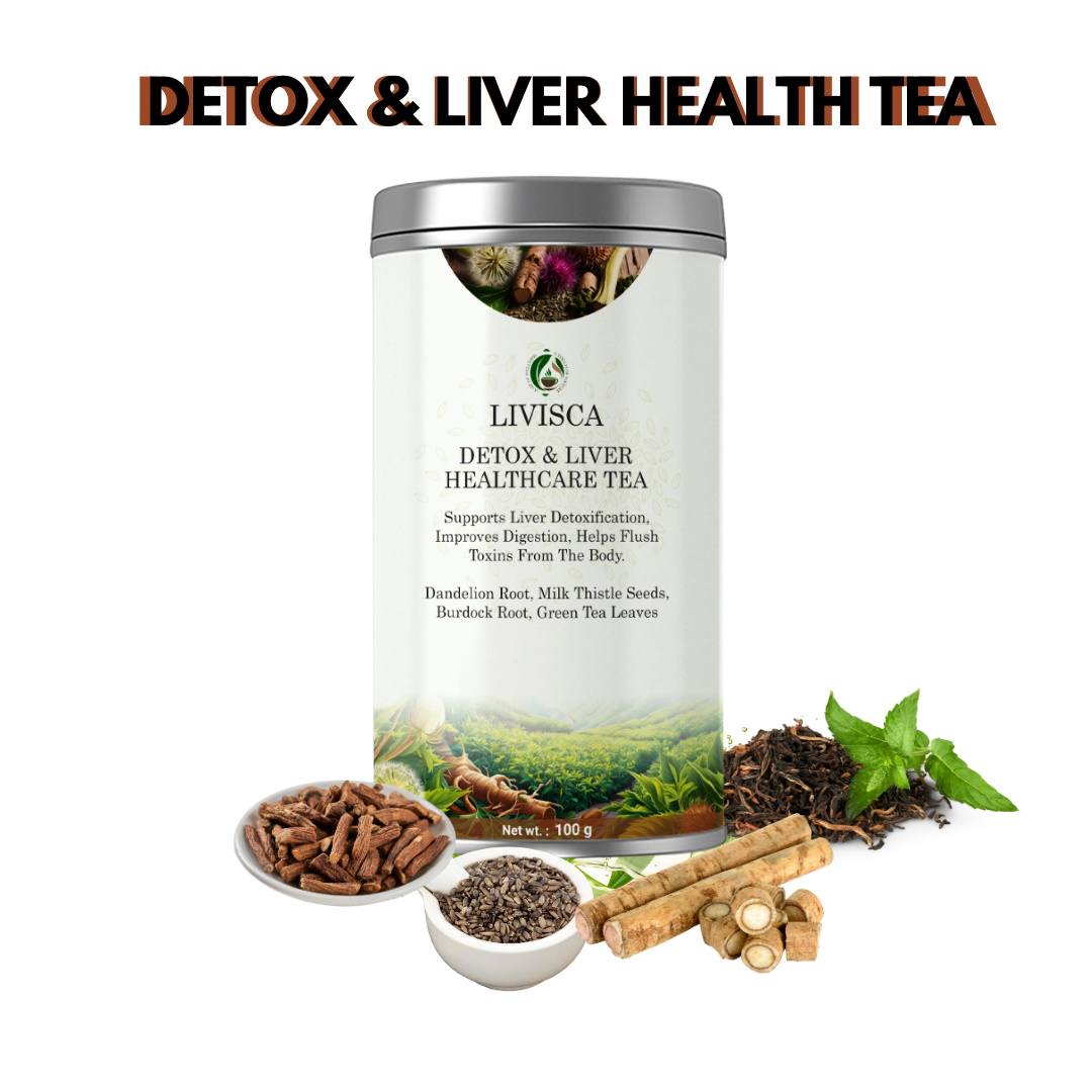 Livisca Detox & Liver Health Tea: All-Natural Purification & Well-being