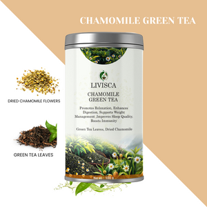 Livisca Chamomile Green Tea: A Cup of Wellbeing & Relaxation