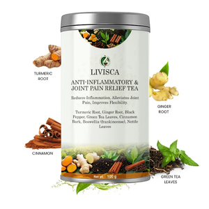 Natural Mobility Support with Livisca Anti-Inflammatory & Joint Pain Relief Tea
