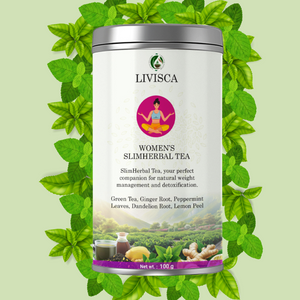 Women’s SlimHerbal Tea by Livisca: A Natural Way to Boost Metabolism, Detox, and Embrace Inner Wellness