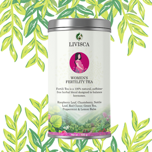 Livisca Women’s Fertility Tea: Natural Herbal Support for Hormonal Balance, Ovulation & Reproductive Health