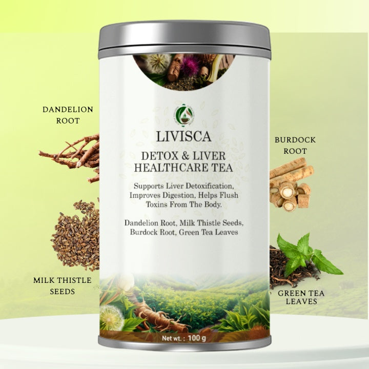 LIVISCA detox and liver healthcare tea 