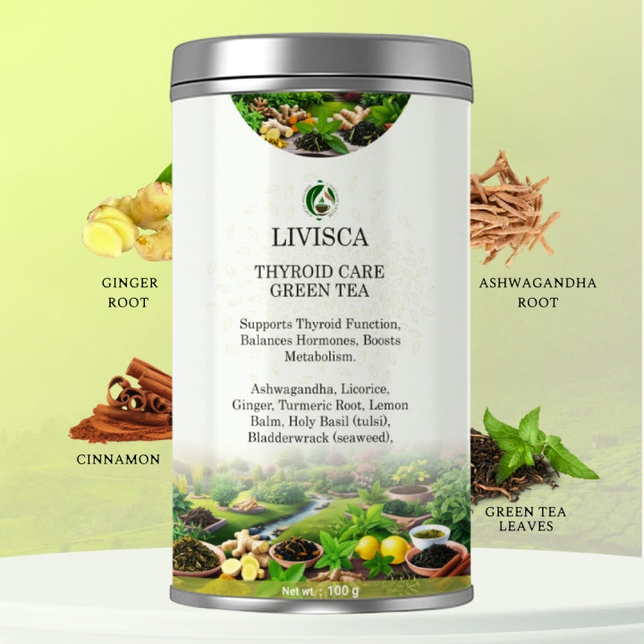 LIVISCA Thyroid Care Green Tea 