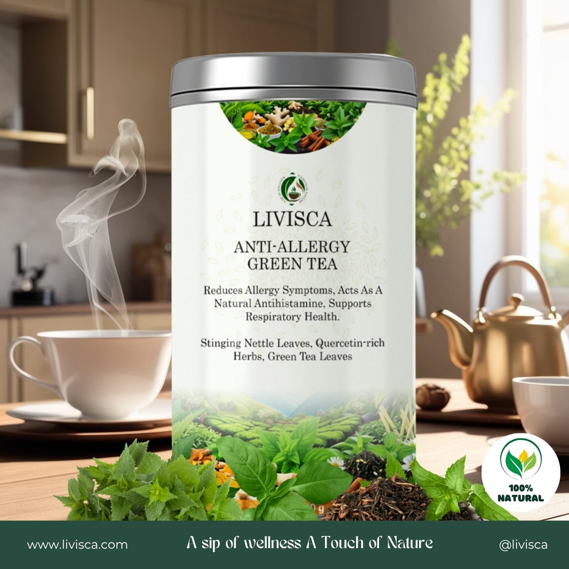 LIVISCA Anti-Allergy Green Tea 