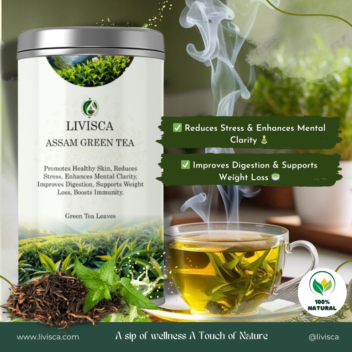 Assam Green Tea