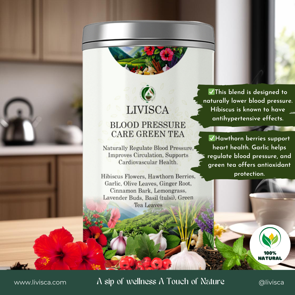 Blood Pressure Support Tea