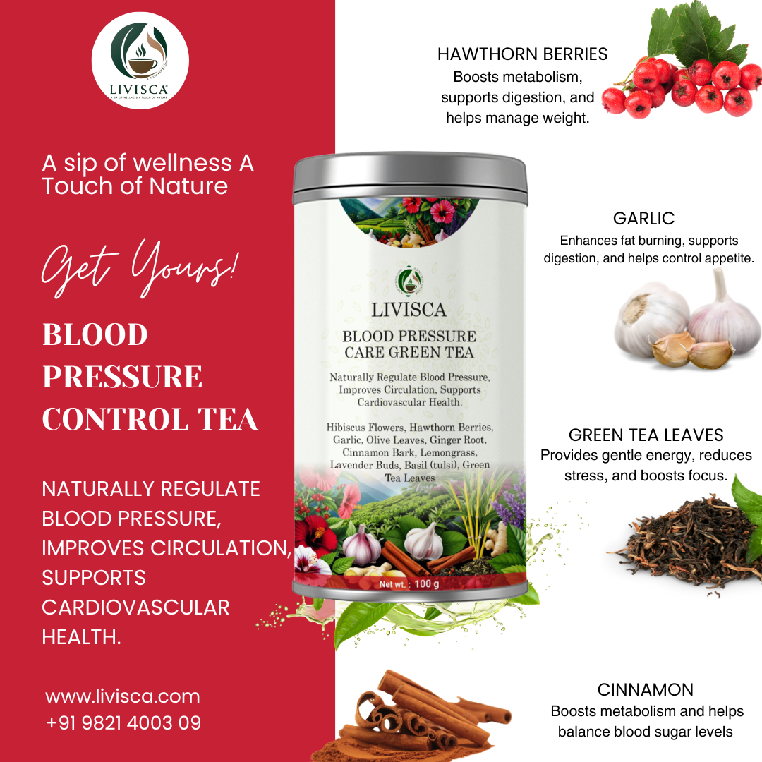 LIVISCA blood pressure care green tea 