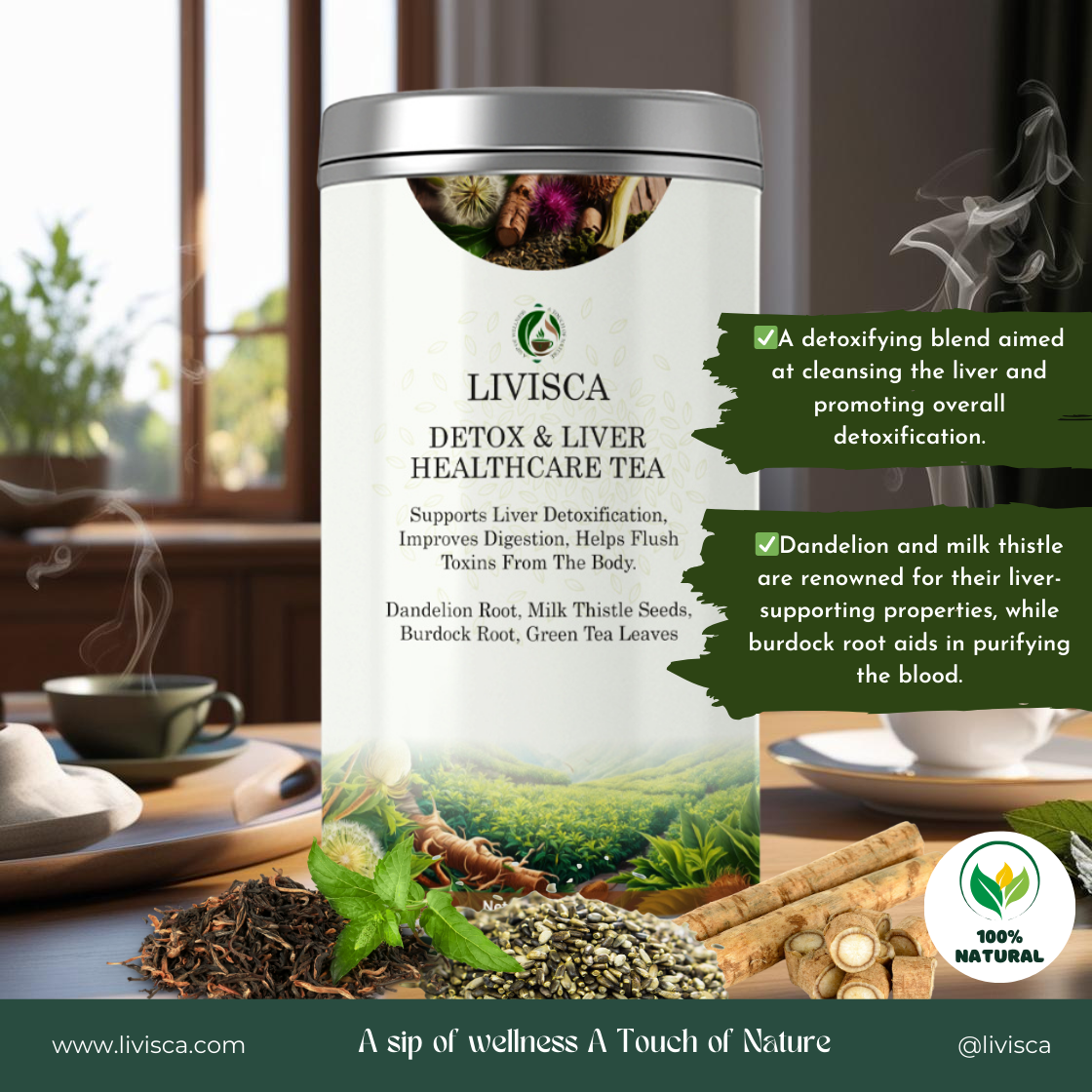Detox & Liver Health Tea