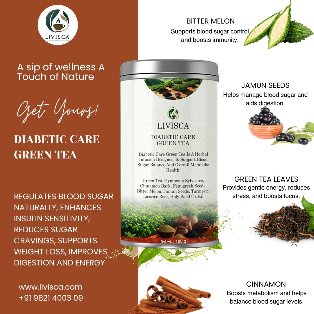 LIVISCA Diabetic Care Green Tea 