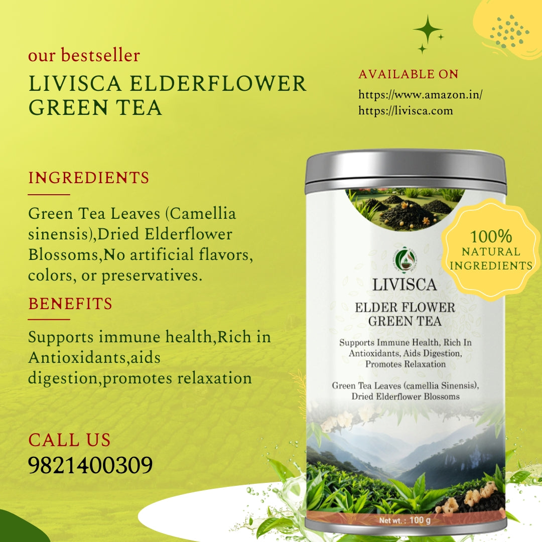 Elderflower Green Tea