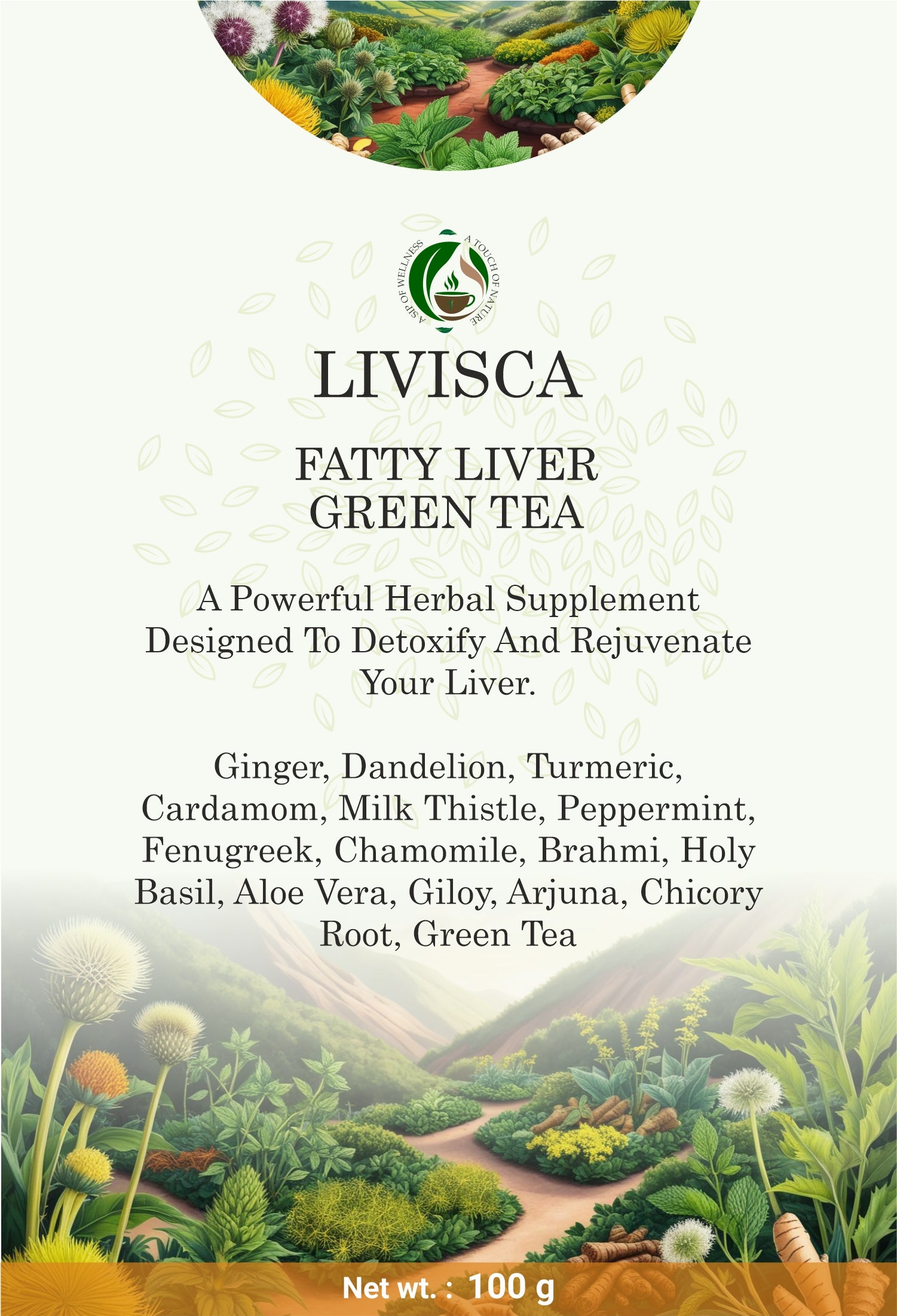 LIVISCA fatty liver green tea 