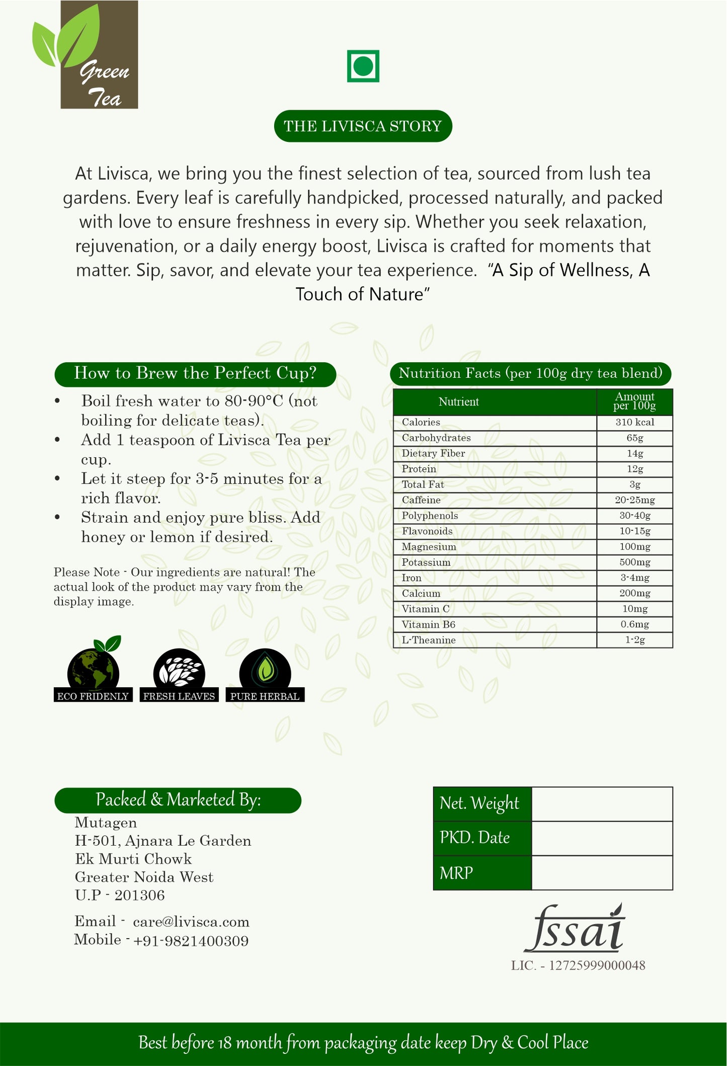 Headache & Migraine Relief Tea