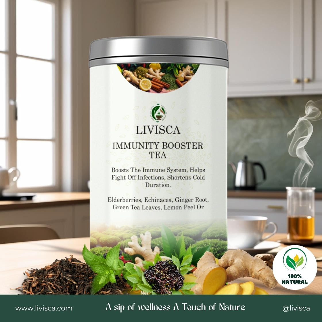 LIVISCA Immunity Booster Tea