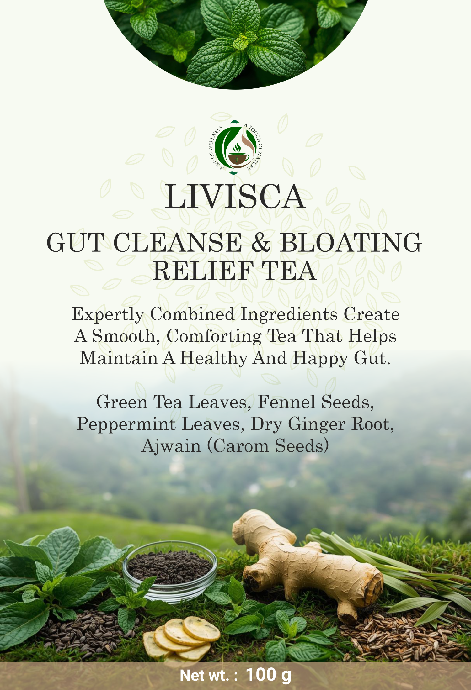 Gut Cleanse & Bloating Relief Tea