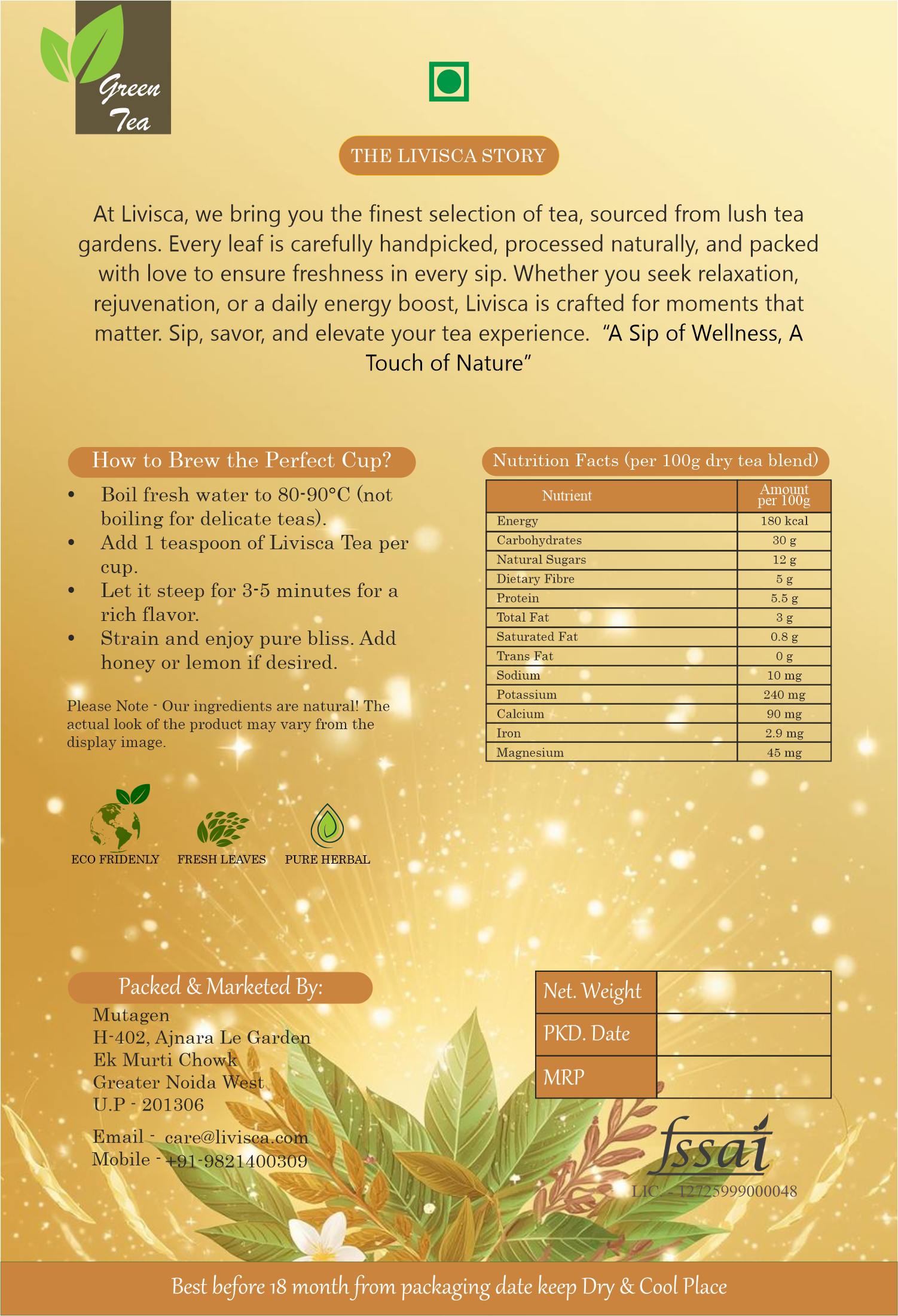 Ayurvedic Energy Boost