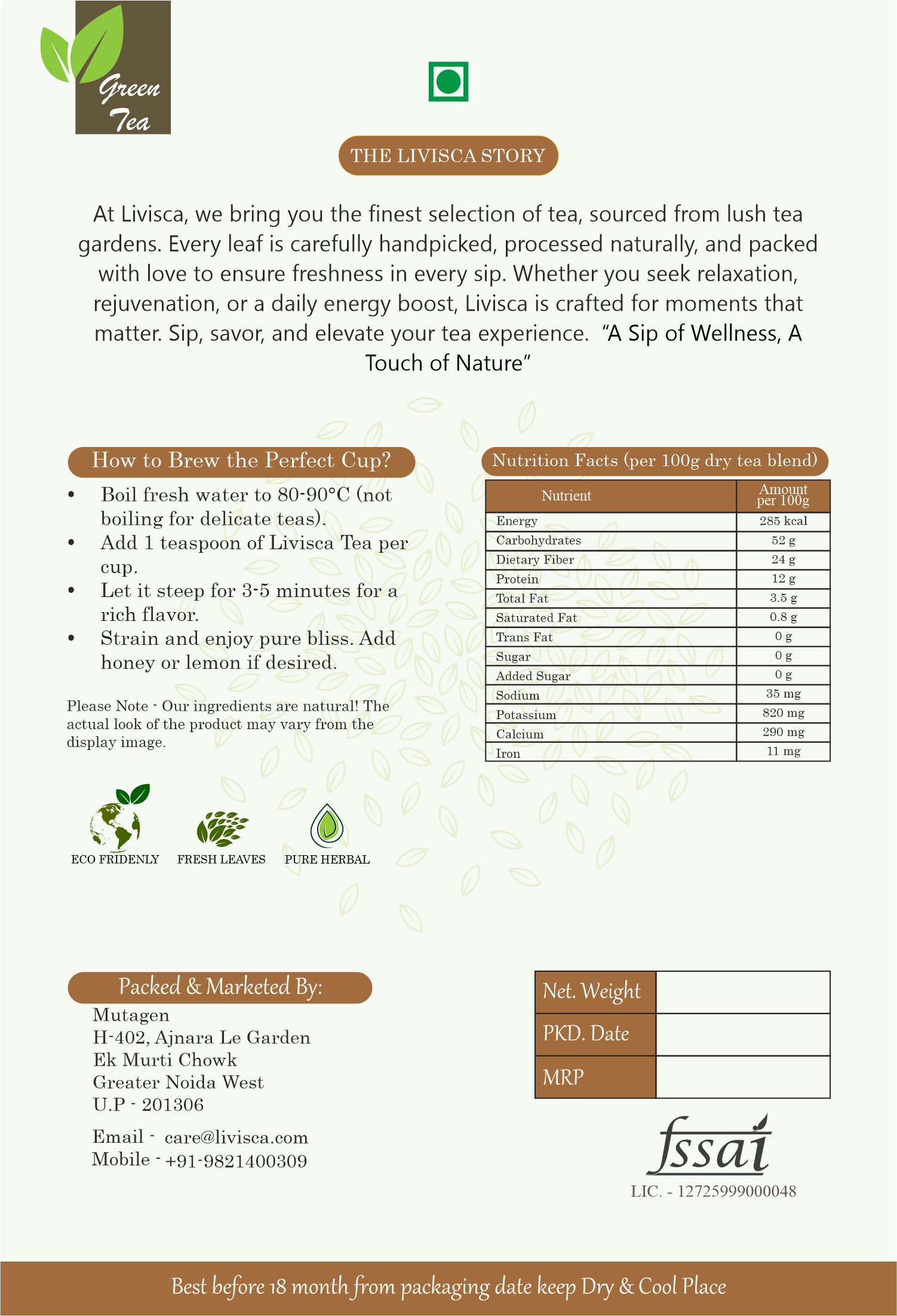 Arjun Heart Care Tea