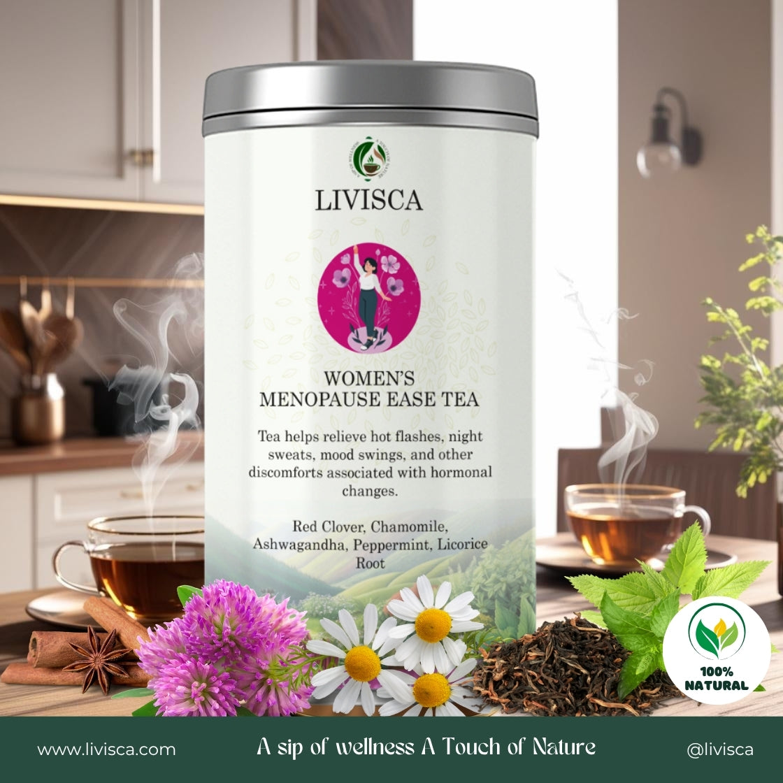 LIVISCA Women's Detoxers Tea 