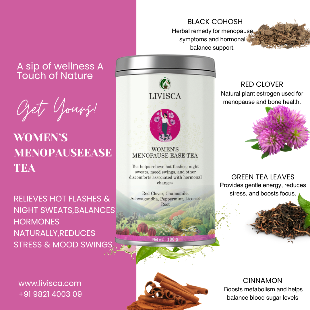 LIVISCA Women's Menopause Ease Tea 