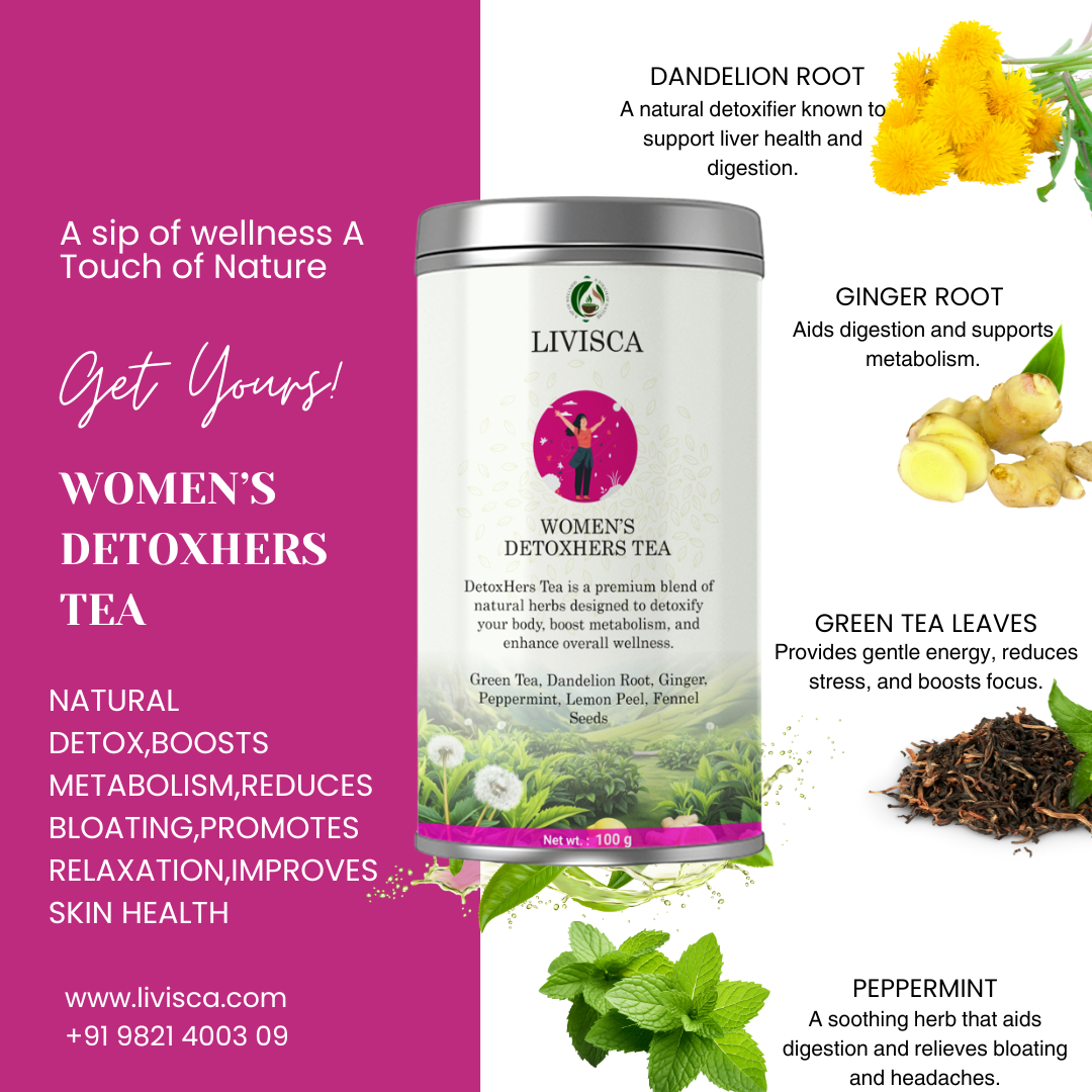 LIVISCA Women's Detoxers Tea 