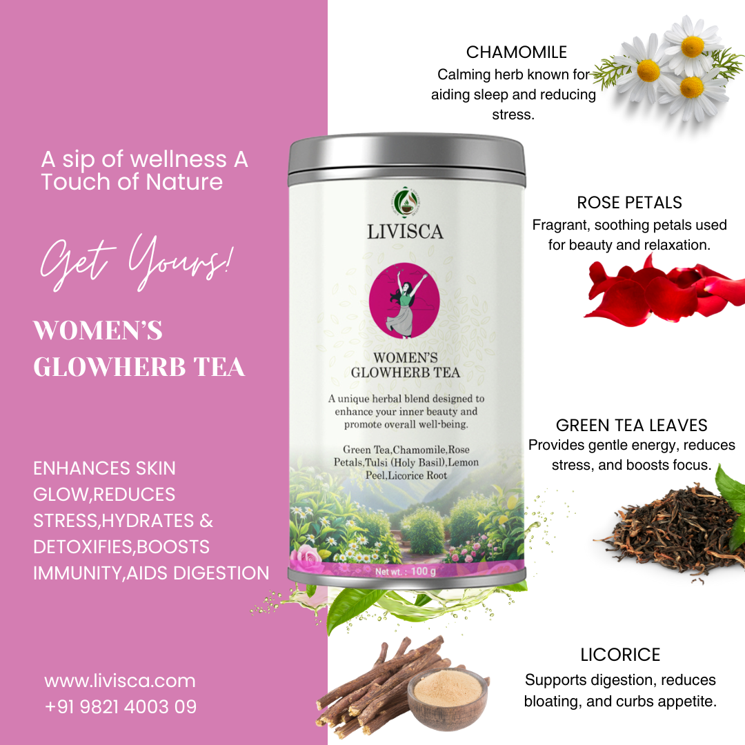 LIVISCA Women's Slim Herbal Tea 
