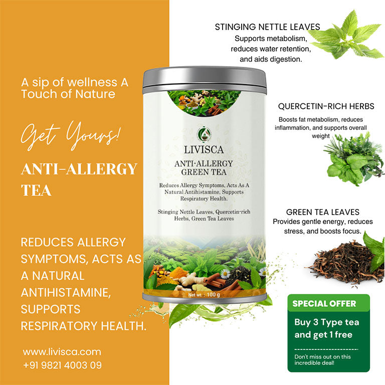 LIVISCA Anti-Allergy Green Tea 