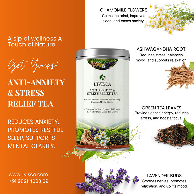 Anti-Anxiety & Stress Relief Tea