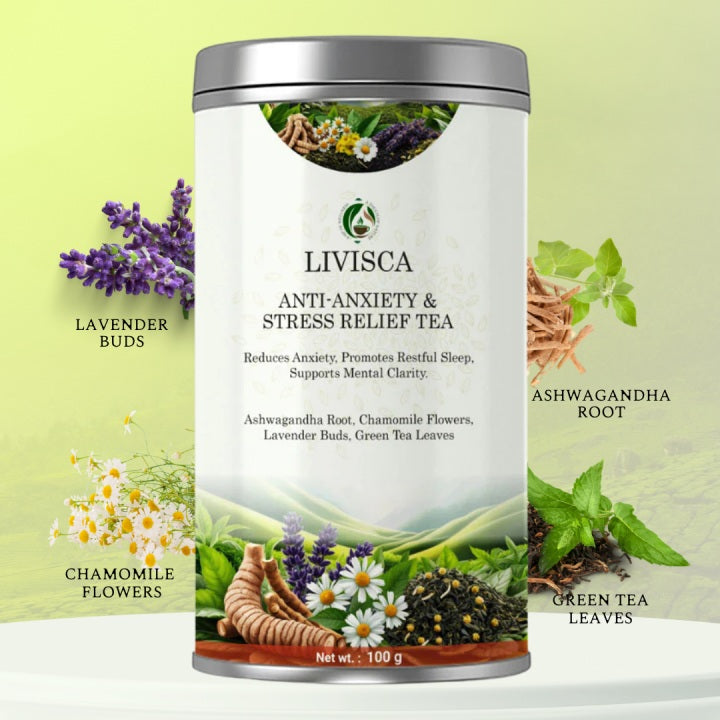 LIVISCA anti-anxiety and stress relief tea 