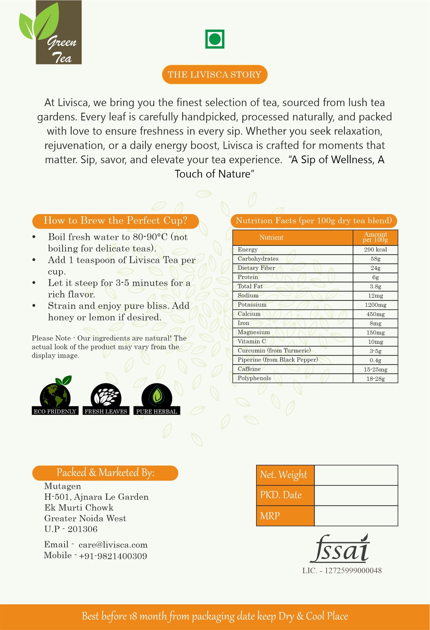 Anti-Inflammatory & Joint Pain Relief Tea