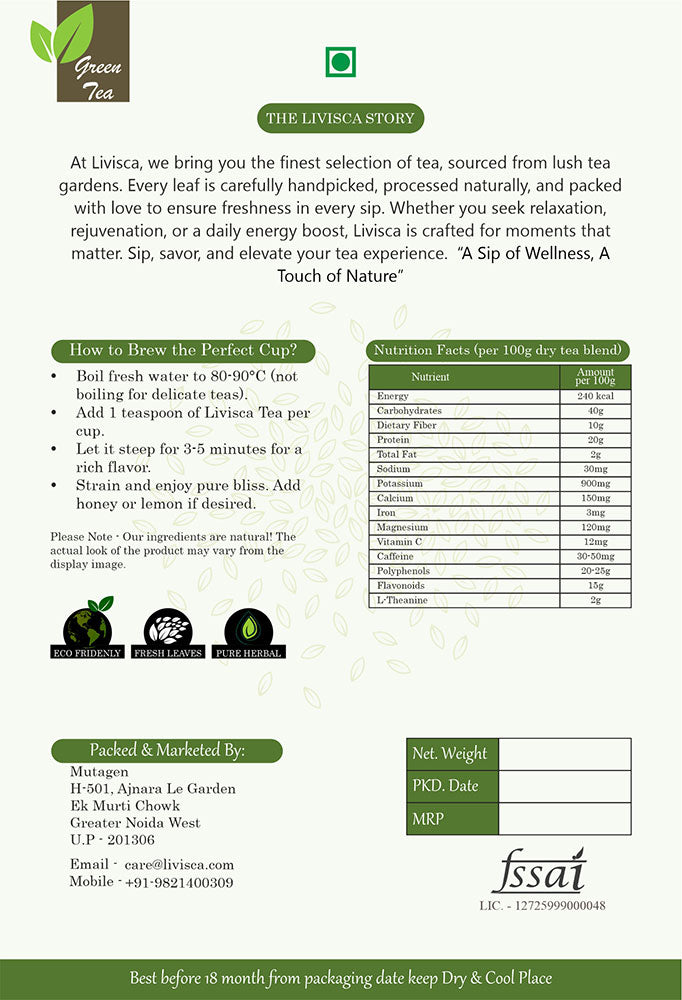 Assam Green Tea