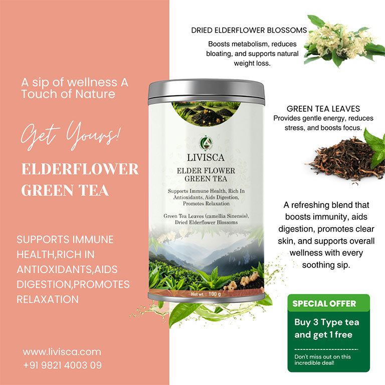 Elderflower Green Tea