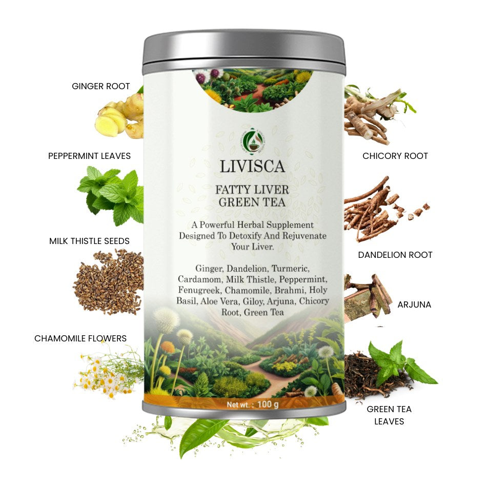 LIVISCA fatty liver green tea 