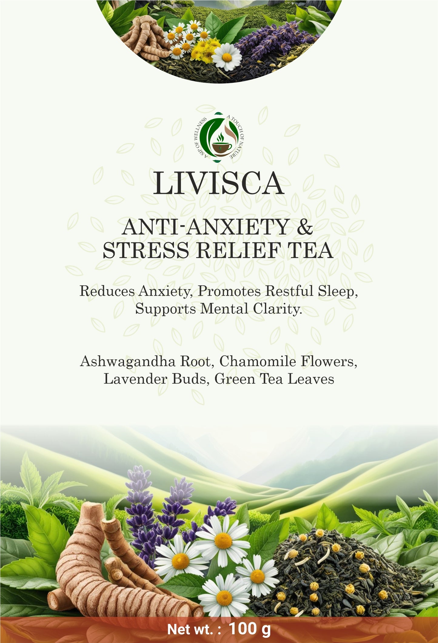 Anti-Anxiety & Stress Relief Tea