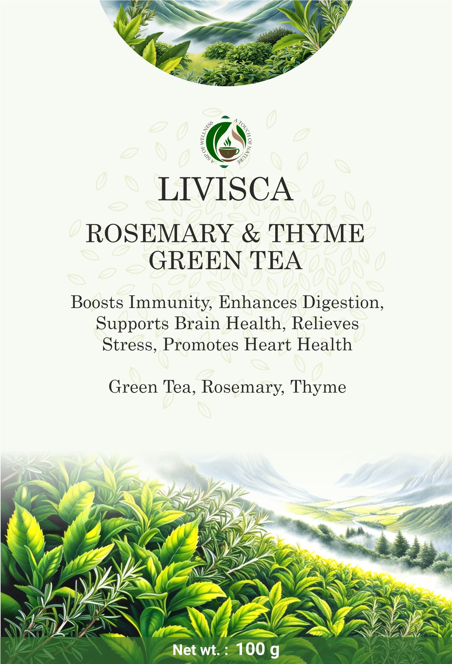 Rosemary & Thyme Green Tea