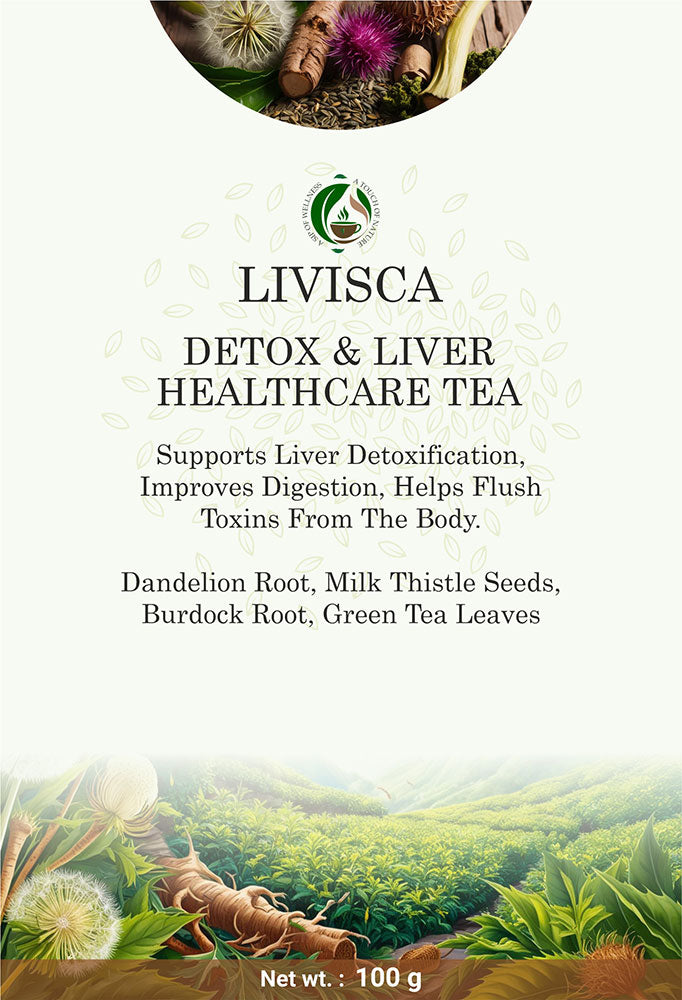 LIVISCA detox and liver healthcare tea 