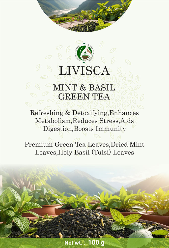 Mint & Basil Green Tea