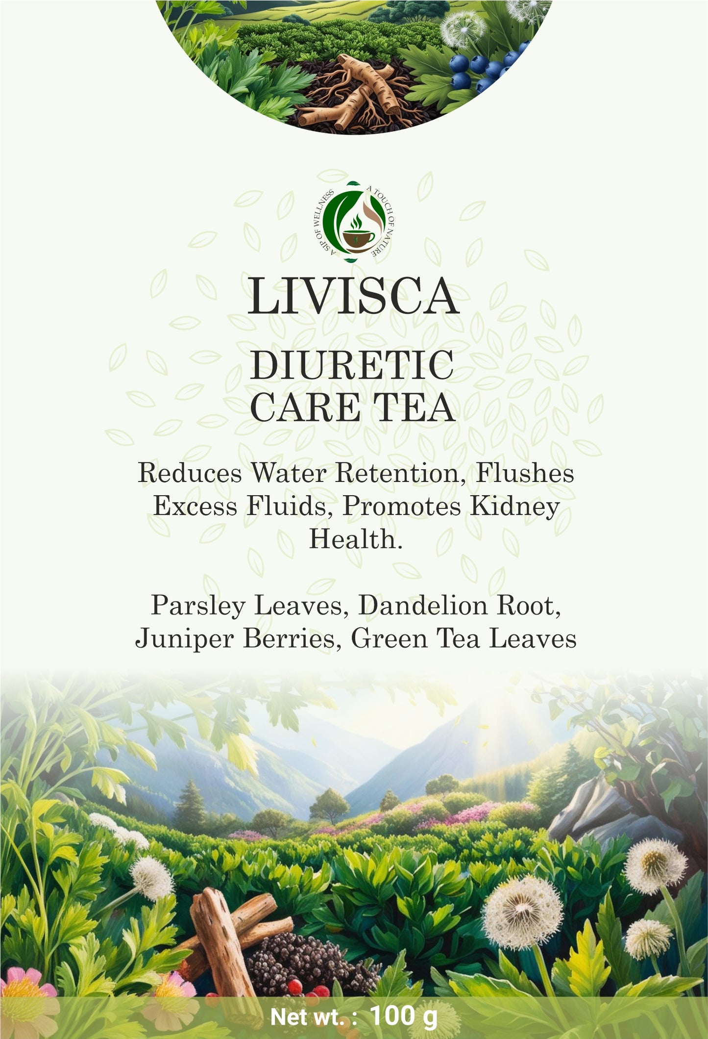 Diuretic Tea (for Water Retention)