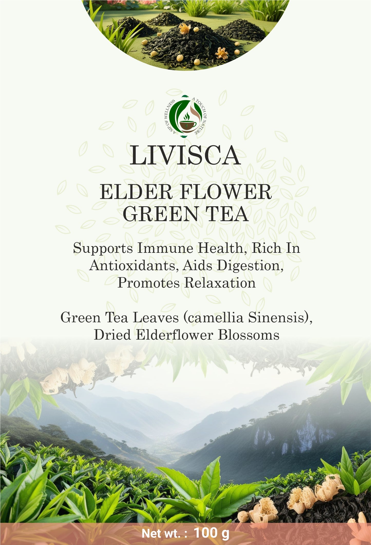 Elderflower Green Tea