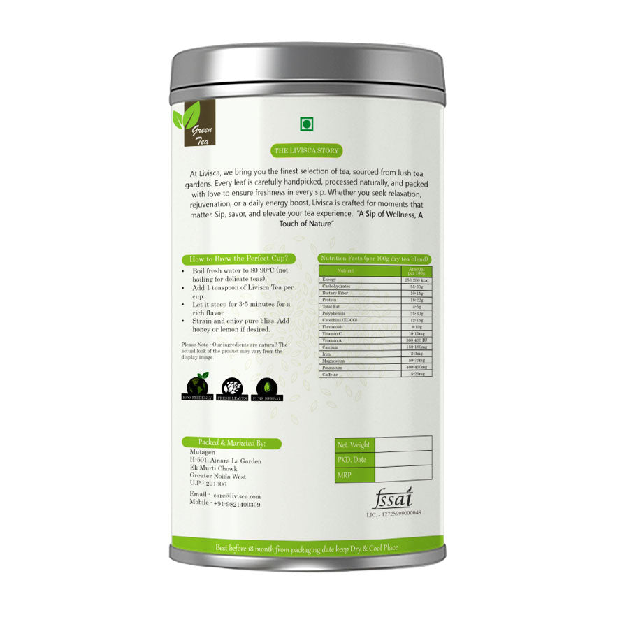Mint & Basil Green Tea
