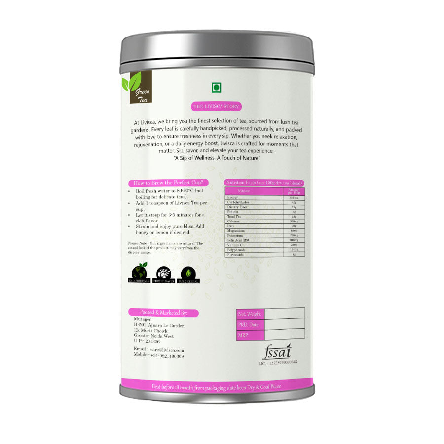 LIVISCA Women's Fertility Tea 