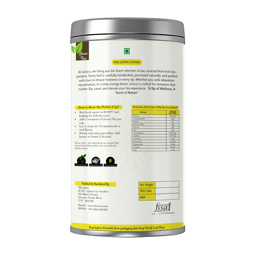 Lemongrass & Ginger Green Tea