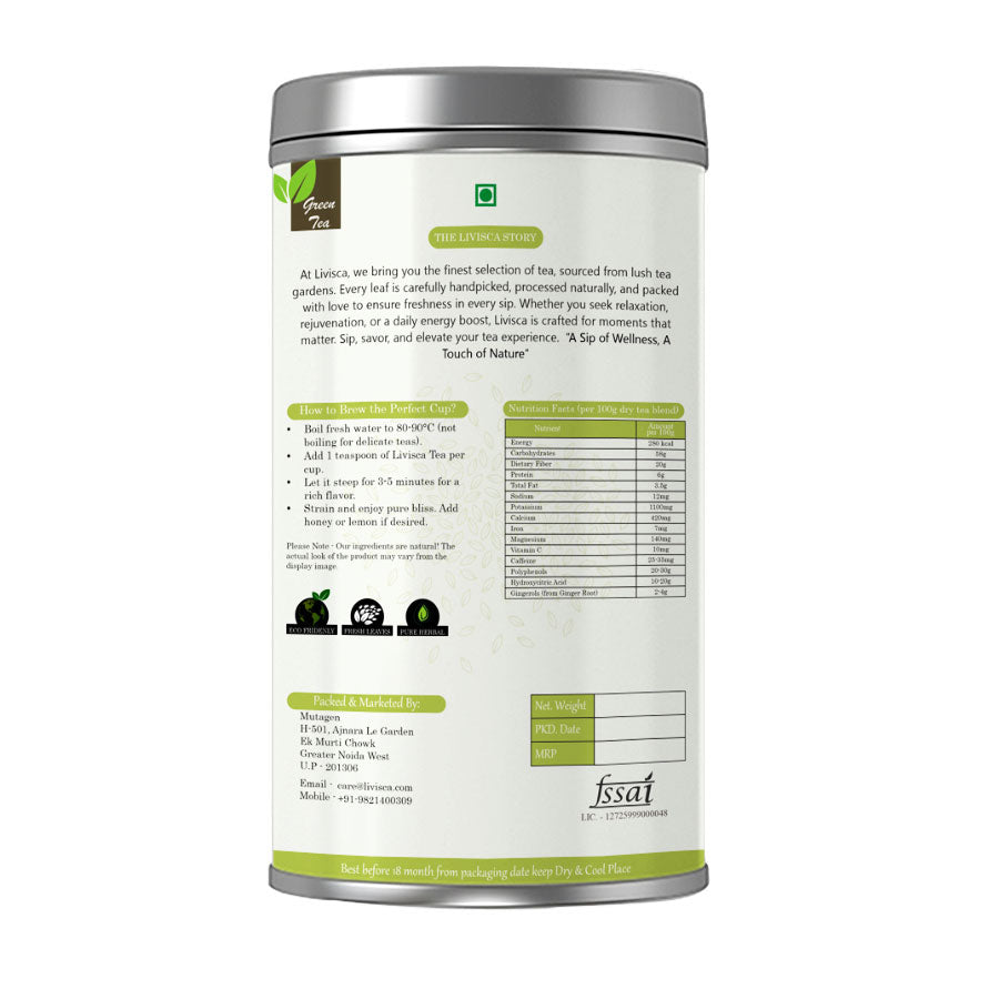LIVISCA weight loss support tea 