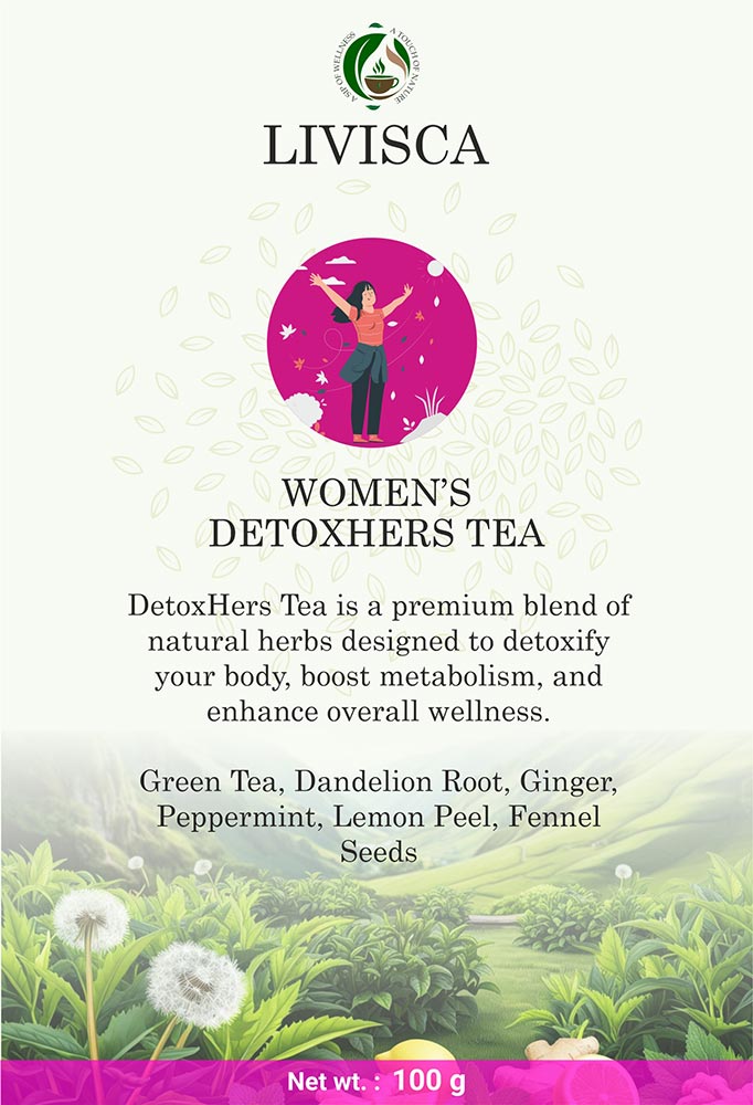 LIVISCA Women's Detoxers Tea 