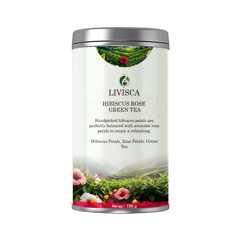 LIVISCA Hibiscus Rose Green Tea 