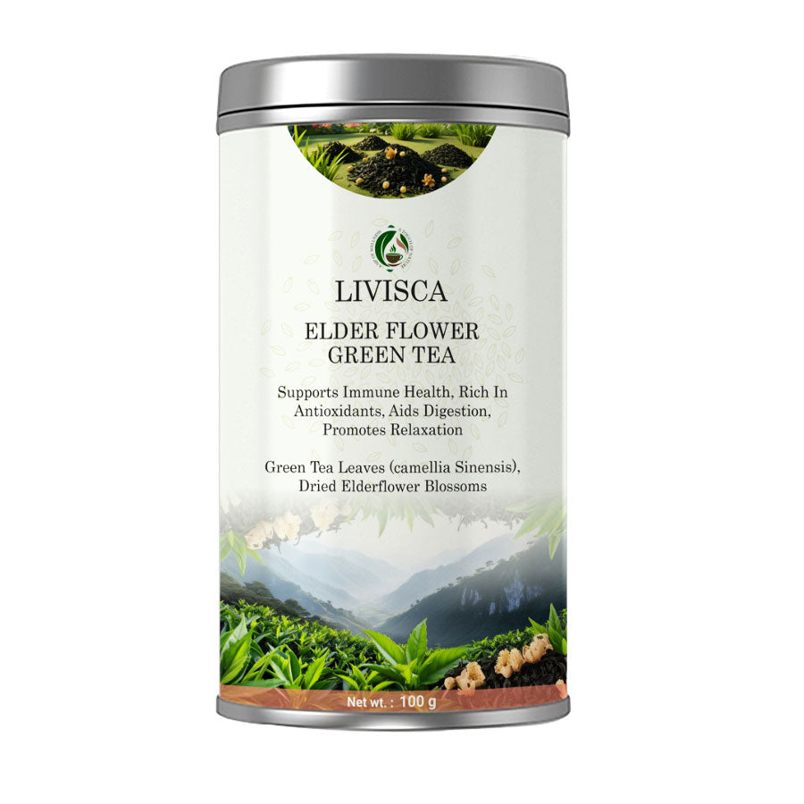 Elderflower Green Tea