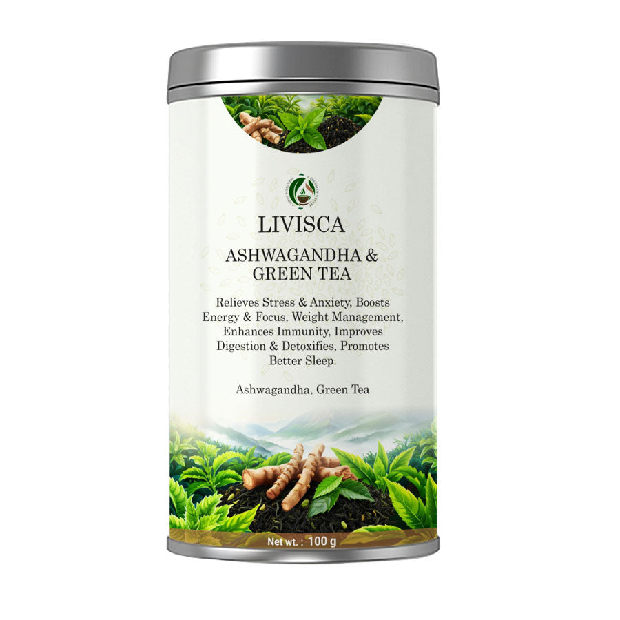 LIVISCA Ashwagandha & Green Tea 
