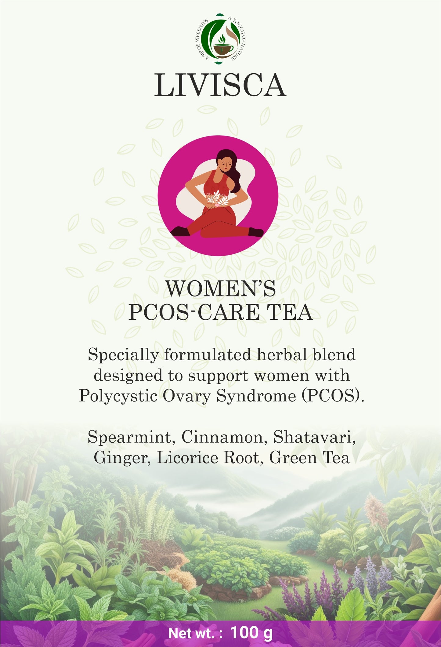 Women's PCOS Care Herbal Tea