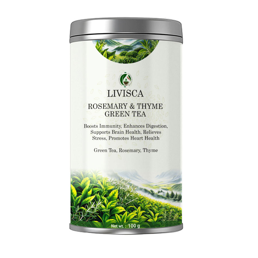 LIVISCA Rosemary & Thyme Green Tea 