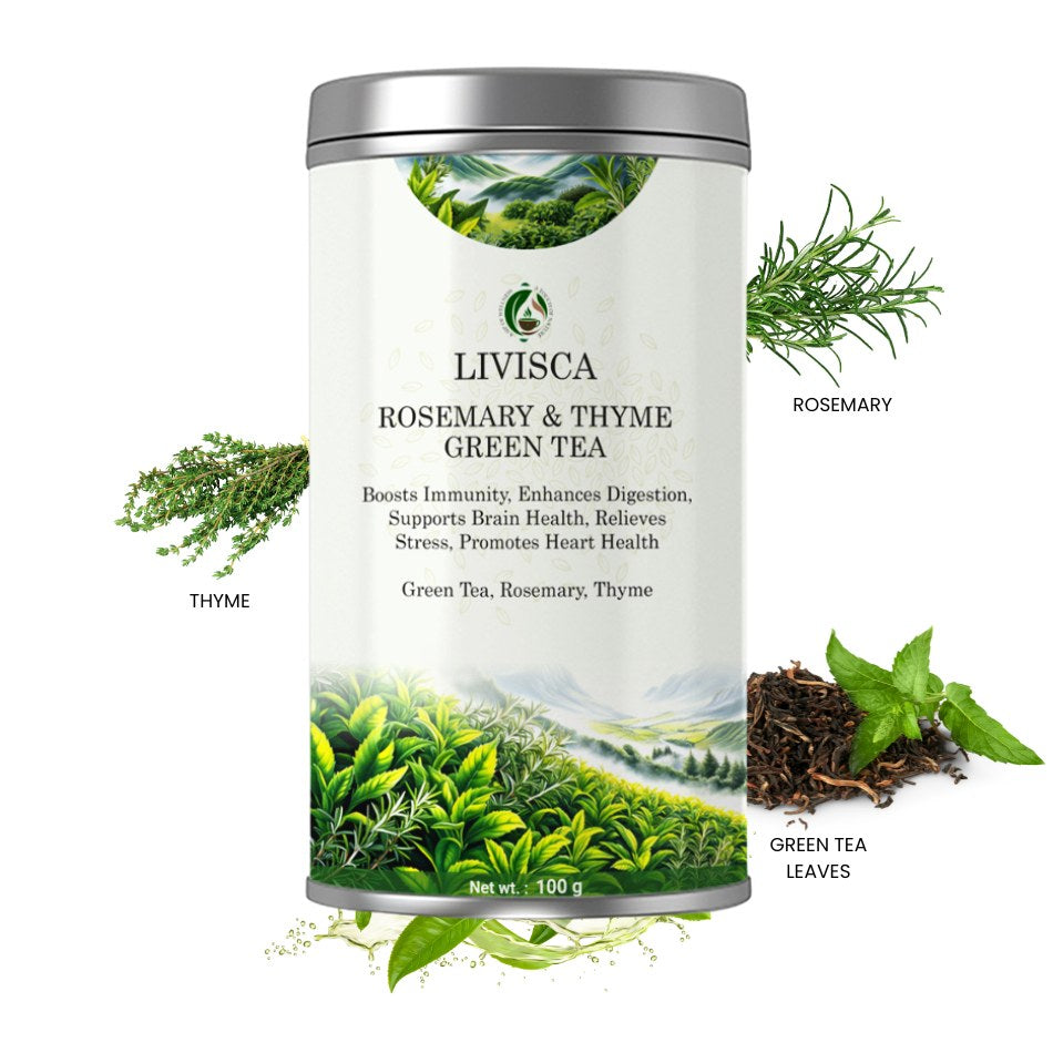 LIVISCA Rosemary & Thyme Green Tea 