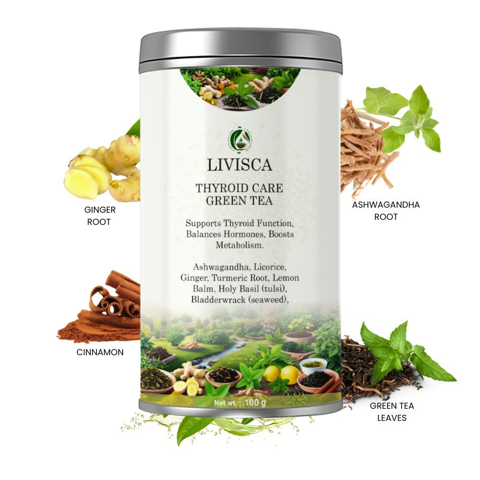 LIVISCA Thyroid Care Green Tea 