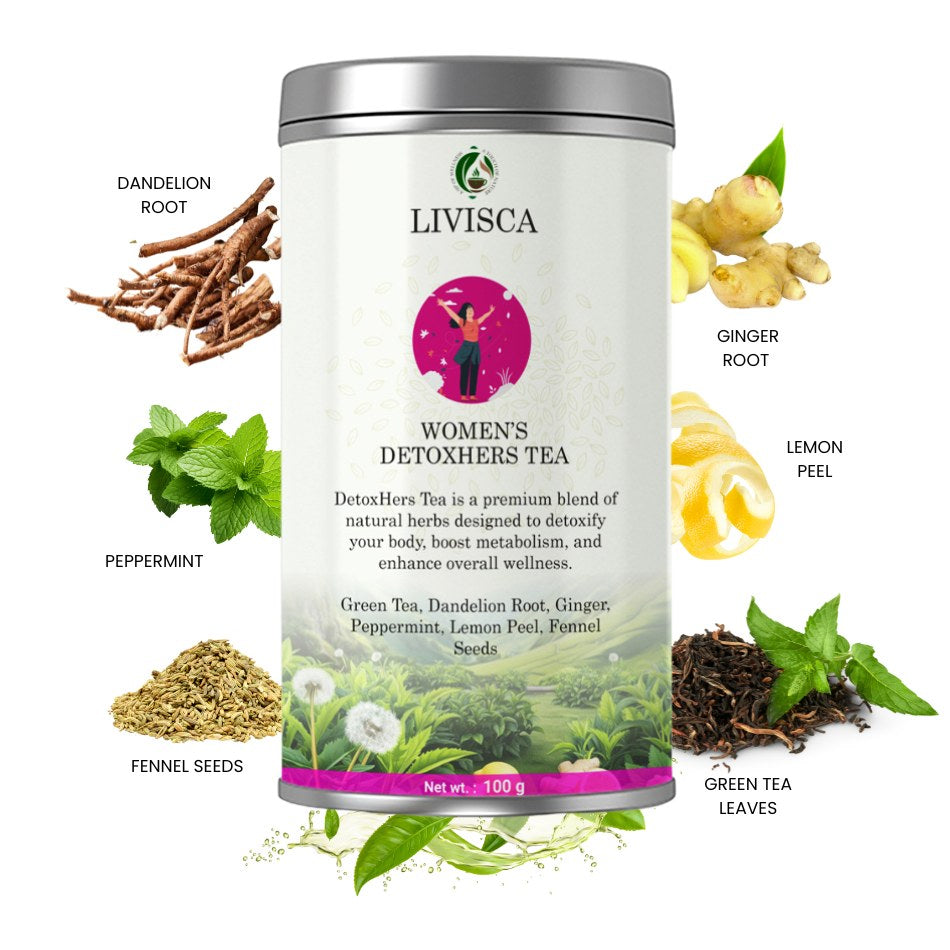 LIVISCA Women's Detoxers Tea 